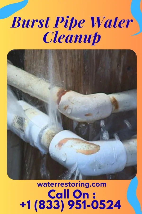 Burst Pipe Water Cleanup in Silver Lake, OH